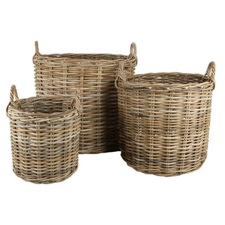 S/3 Andal Rattan Storage Baskets