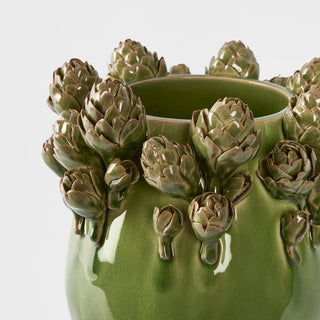 Artichoke Green Vase