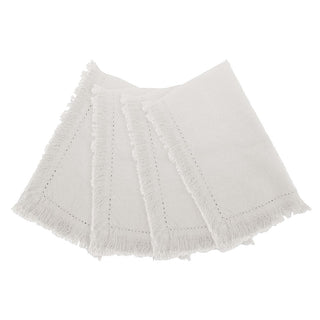 J.Elliot Avani set of 4 napkins ivory