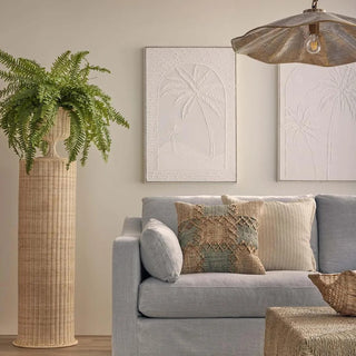 Belmont Rattan Urn Small