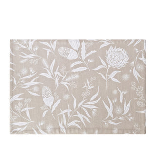 J.Elliot Bindi 4 pack placemats in grey beige