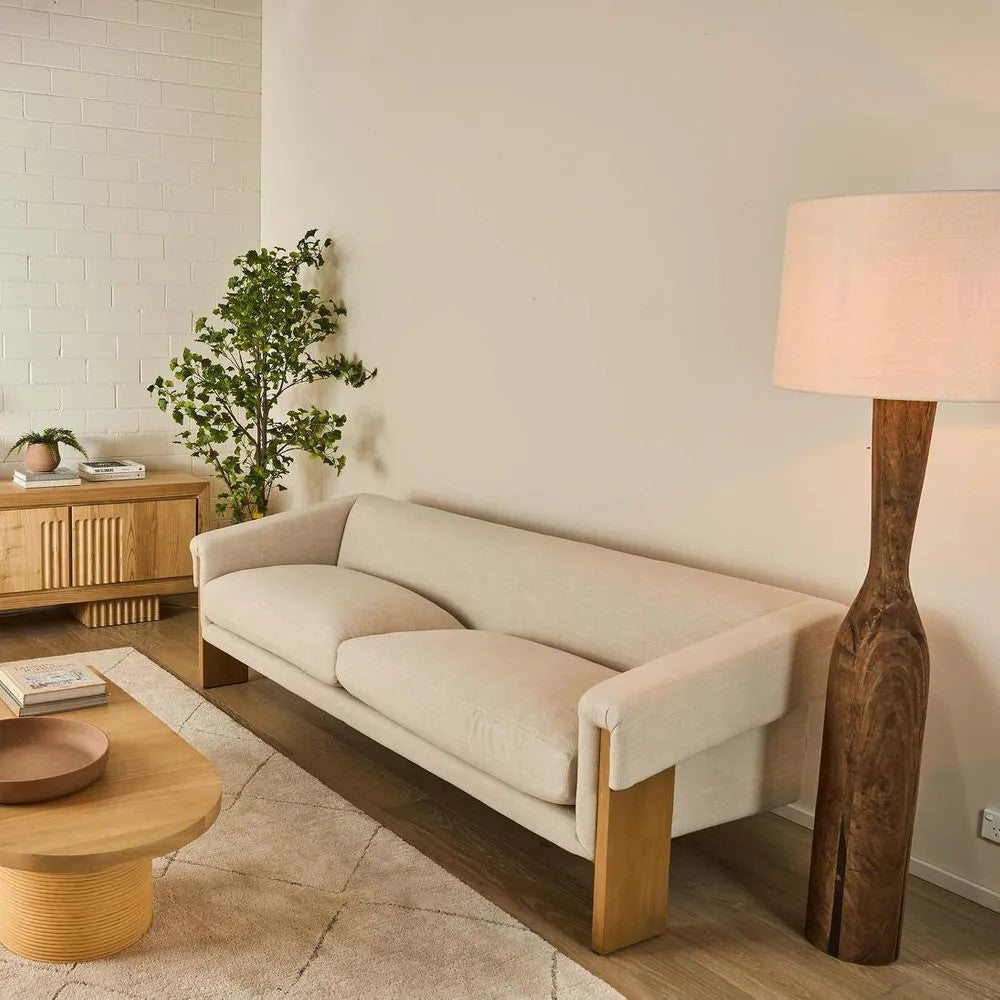 Claude 2.5 Seater Sofa Natural