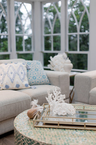 Flower Circle Bohemian Cushion 50x50cm