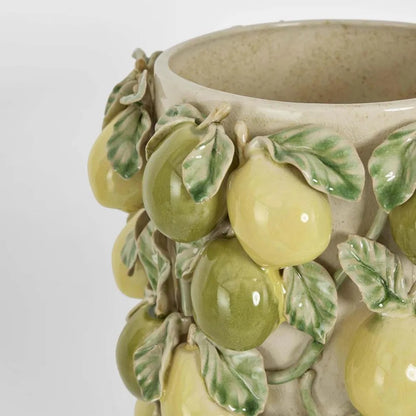 Pear Tall Vase Green & Yellow ETA 24/03/2026