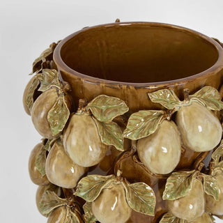 Pear Tall Vase Brown & Cream ETA 24/03/2026