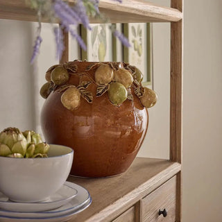 Pear Short Vase Brown & Cream ETA 24/03/2026