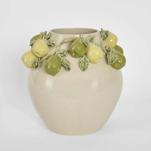 Pear Vase Cream & Yellow  ETA 24/03/2026
