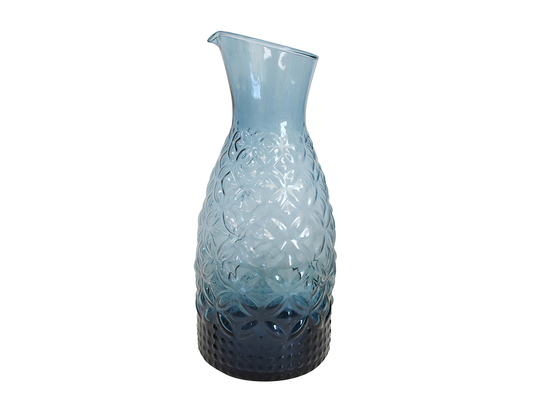 Smoke Blue Decanter Jug