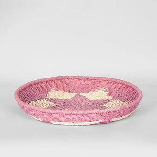 Dula Basket Pink Natural