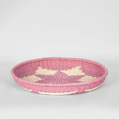 Dula Basket Pink Natural