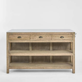 Denver Kitchen Island Natural & White ETA 15/06/2026