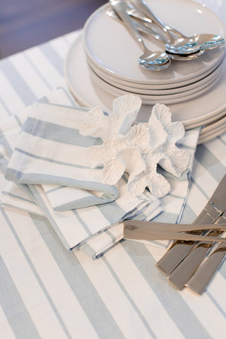 White Flower Coral Resin Sculpture