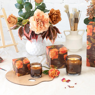 Urban Rituelle Set/3 Mimosa Scented Candle & Home Fragrance Gift Set