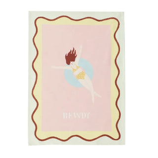 Bewdy Cotton Tea Towel 50x70cm Pink