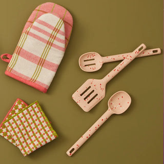 Kit Recycled Cotton Mitt 15X28CM Pink
