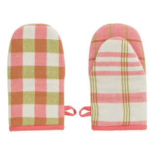 Kit Recycled Cotton Mitt 15X28CM Pink