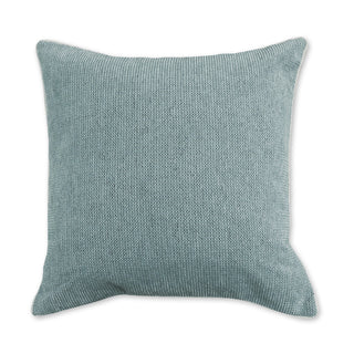 Casey Mist Blue Melange Cushion 55cm x 55cm Feather Filled