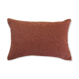 Casey Rosewood Melange Cushion 40x60cm Feather Filled