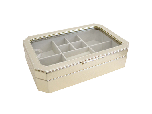 Large champagne Elegant Jewellery box