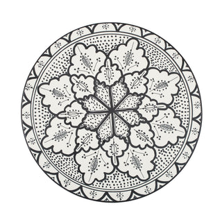 Aleah ceramic cheese board-Black