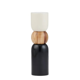 Pisces Wood S&P Grinder 5.5x20cm Black
