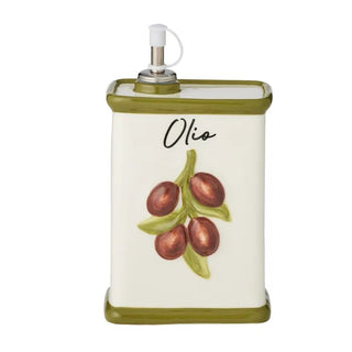 Uva Ceramic Oil Bottle 12x5x16cm
