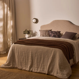 Lilith Coffee Reversible Cushion 50cmx50cm