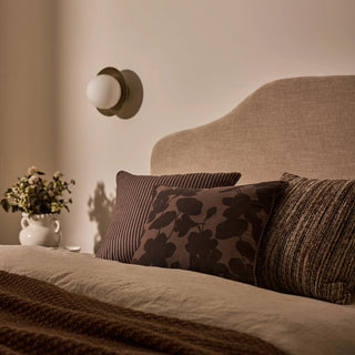 Lilith Coffee Reversible Cushion 50cmx50cm