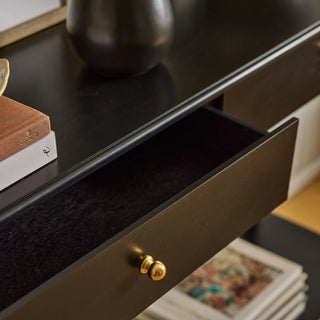 Daylesford Black Bobble Console Table