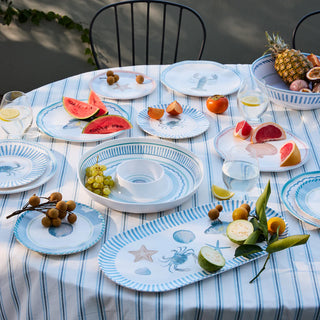 La Mer Melamine Chip Dip Platter 33X32X5CM