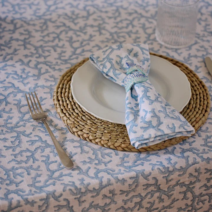 Set/4 Hayman Blue Napkins 45X45CM