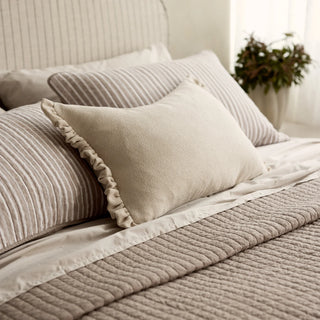 Willa Cream Frill Cushion 40x60cm