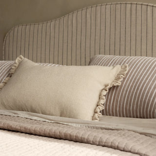 Willa Cream Frill Cushion 40x60cm