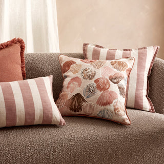 Rockpool Rust Cushion Linen Blend 50cm