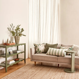 Hanson Dark Green Console Shelves 120X38X80CM