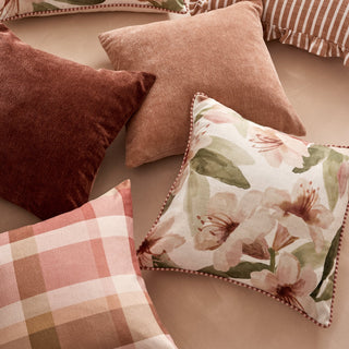 Rhododendron Linen Blend Cushion 50cm x 50cm