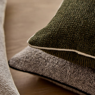 Casey Dark Neutral Melange Cushion 40X60CM