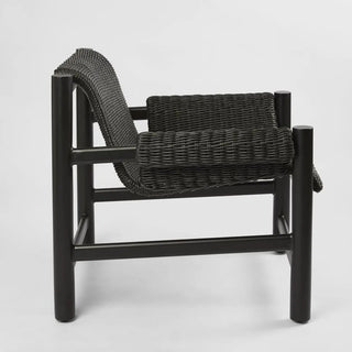 Riven Outdoor Occasional ArmChair Black