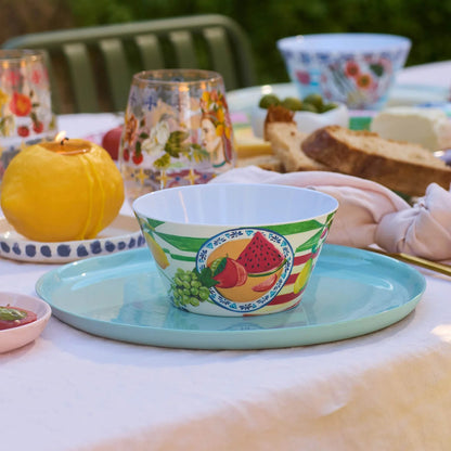 Set of 4 Melamine Italian Summer Bowls