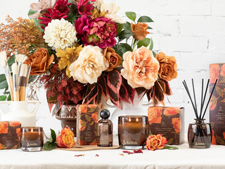 Urban Rituelle Set/3 Mimosa Scented Candle & Home Fragrance Gift Set