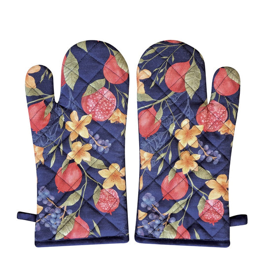 J.Elliot Pomegranate oven mitt 2pk navy