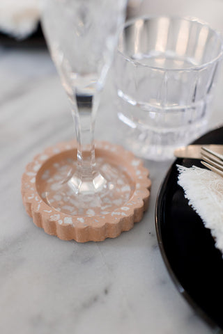 Reuben S/4 Terrazzo Coasters - Multi