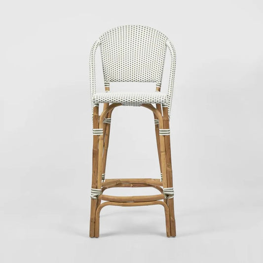 Riviera Bar Stool Grey Outdoor Undercover