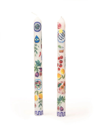Tapered Candle Set Mediterranean Summer
