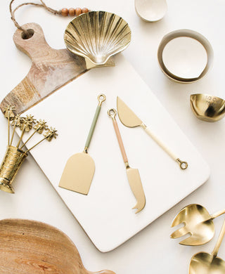 Wood rectangle serving board