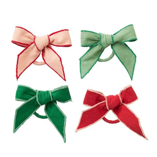 Set/4 Milla Bow Napkin Rings 12cm