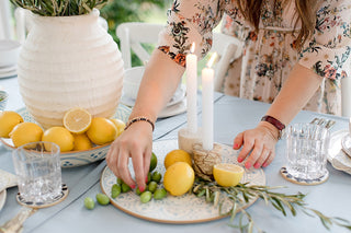 Soft Blue Cotton Tablecloth 150x150