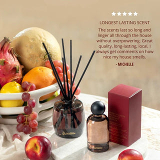 Urban Rituelle Set/3 The Honey Blossom Scented Candle & Home Fragrance Gift Set