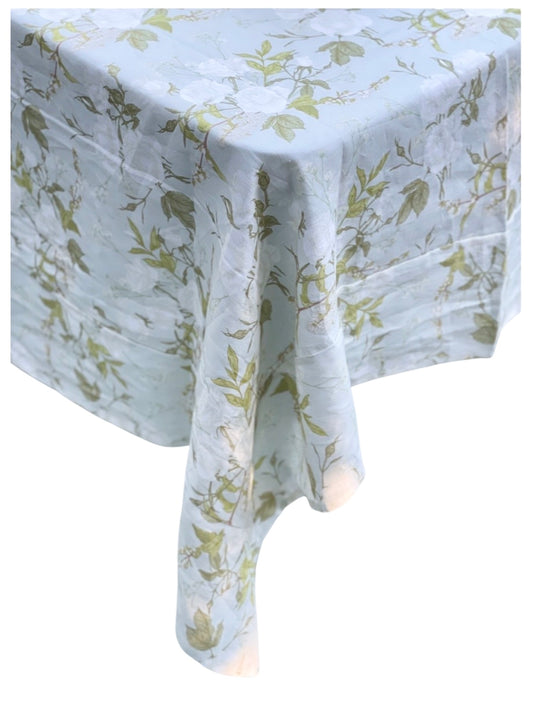 100% linen Rectangular tablecloth Posy