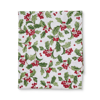 Evergreen Holly & Berry Christmas Tablecloth 150X230CM